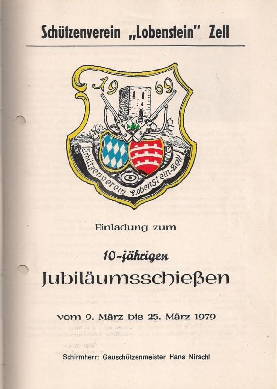 Zeitungsartikel Preisschieen 1979