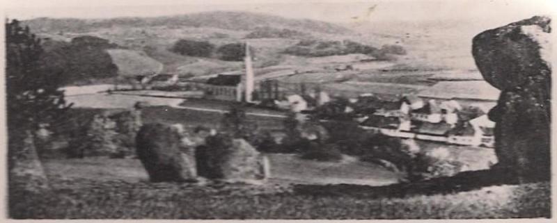 Unterzell Blick von der Burg